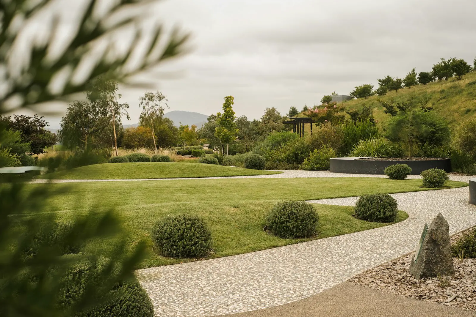 Garten- und Landschaftsbau – angelegte Grünfläche
